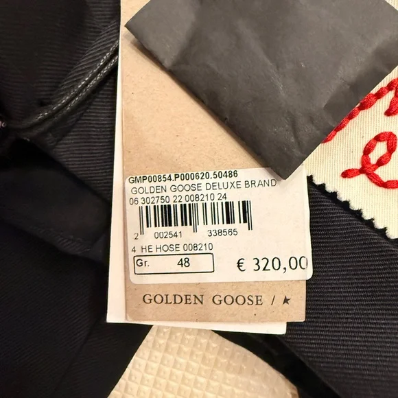 Golden Goose Charcoal Dress Pants